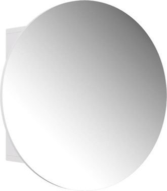 Vicco Specchio contenitore bagno Loki, Bianco, 60 x 60 cm con 2 scomparti, Vicco