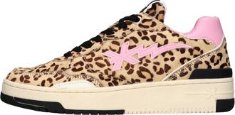 John Richmond Leren en ponyhaar sneakers - Dames - Sneakers - Veelkleurig - 39 EU - Leer - Schoenen