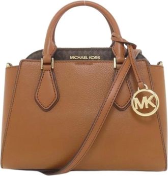 Michael Kors Pre-owned Handbags, female, Brown, Size: ONE SIZE Pre-owned Handbag Pouch