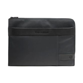 Piquadro Laptop Bags & Cases, unisex, Black, Size: ONE SIZE Laptop Sleeve 13.3 with Stow-away Handles