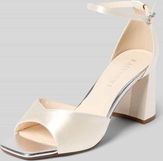 Rainbow Club Sandalette mit Blockabsatz Modell Solange in Offwhite, Gr&ouml;&szlig;e 40