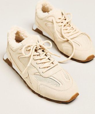 Ash Kasar Faux-Shearling Sneakers