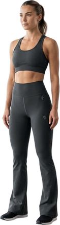 Calvin Klein Hoge taille broeken voor dames (Zwart)