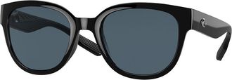 Costa 6S9051 Salina Polarized 905103 Womens Sunglasses Black Size 53