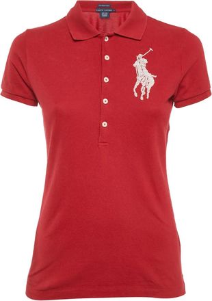 Polo Ralph Lauren Polo con ricamo Polo Pony - Rosso