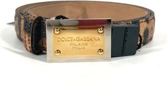Dolce & Gabbana Pre-owned Belts, female, Multicolor, Size: ONE SIZE Pre-owned Standard Belt