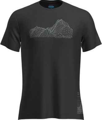 Icebreaker Merino 125 Cool-Lite Sphere S/S Tee Beta Funktionsshirt f&uuml;r Herren | schwarz