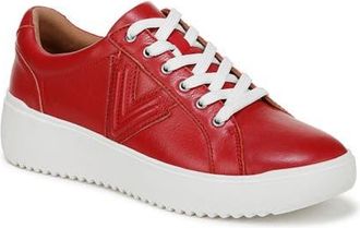 Vionic Kearny Platform Sneaker in Red at Nordstrom, Size 10