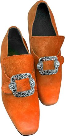 Generic Faux Leather Loafers Shoes for Women, Buckle Strap Wide Fit Comfortable Dress Shoes, Simple Features Solid Color Flats Shoes, Lightweight Slip On Soft