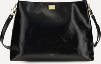 Dolce & Gabbana Large Vittoria leather Shoulder Bag Female UNI