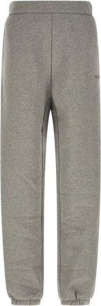 The Attico Dames, Broeken, Grijs, Maat: XS Katoen