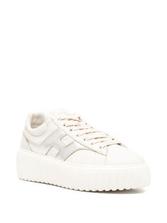 Hogan H-Stripes Sneaker - Off-white