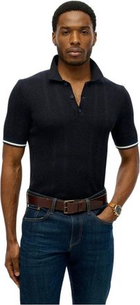 Superdry gebreide poloshirt voor heren