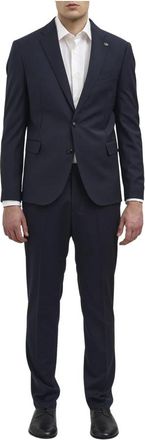 Daniele Alessandrini Abito Monopetto - Heren - Business pakken - Blauw - XL - Kostuums