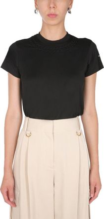 Givenchy T-Shirt With Chain Motif-Donna