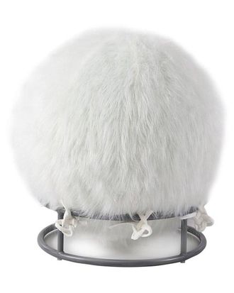 J&V Textiles 65in Posture Fuzzy Exercise Yoga Ball Chair Set