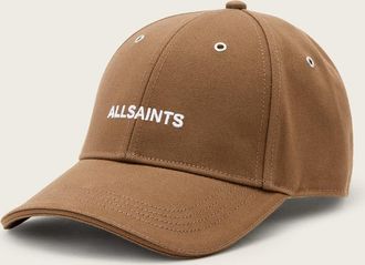 AllSaints Leather Theo Baseball Cap, Size: One Size