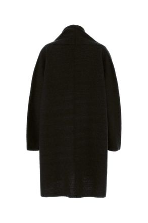 The Row Womens Black Cashmere Blend Novaan Cardigan Maglieria Sweater