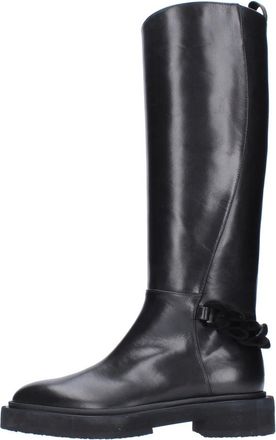 Fabi Hoge laarzen - Dames - Schoenen - Zwart - Maat: 35 EU Leer