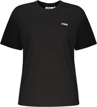 Fila Tops, Dames, Zwart, XS, Katoen, Lignano T-Shirt