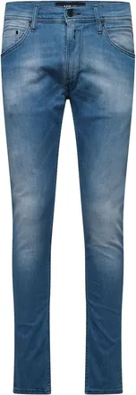 Replay Mens Jondrill Skinny-Fit Jeans in Blue Cotton - Size 30W/30L