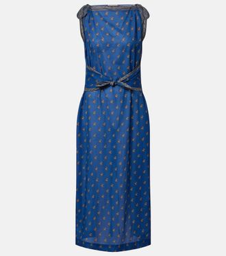 D&ocirc;en D&ocirc;en Amorette printed midi dress