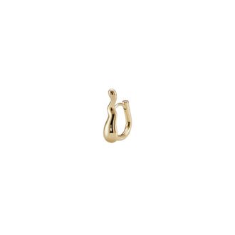 Maria Black Warschauer Huggies - Dames - Oorbellen - Geel - ONE Size - Accessoires