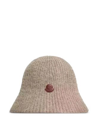 Moncler Cappello con applicazione - Toni neutri