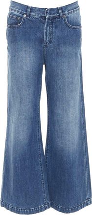Dior Wide Leg Denim Jean, Size Fr 36 (Authentic Pre-Loved)