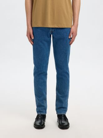 Selected Slim-fit-Jeans SELECTED SLH175-SLIM BEN KORI JEANS NOOS, Herren, Gr. 28, L&auml;nge 32, blau (medium blau denim detail:203), Denim/Jeans, Obermaterial: 99%
