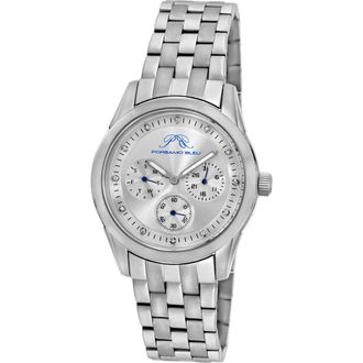 Porsamo Bleu Womens Diana Diamond Bracelet Watch, 39mm - 0.07 ctw in Silver at Nordstrom Rack