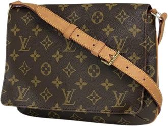 Louis Vuitton Pre-owned Cross Body Bags, female, Brown, Size: ONE SIZE Pre-owned Monogram Shoulder Bag