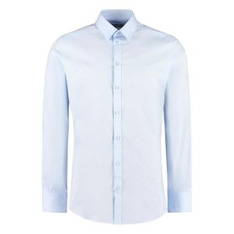 Dolce & Gabbana Formal Shirts, male, Blue, Size: M Gold Fit Poplin Shirt