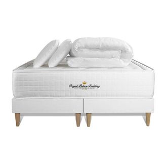 Royal Palace Bedding Pack Colch&oacute;n Blanco Espuma Viscoel&aacute;stica 180 X 200