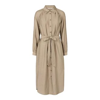 Rue de Femme RUE de Femme, Kleedjes, Dames, Beige, 2Xl, Shirt Kleedjes