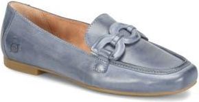 B&oslash;rn Belmont Bit Loafer in Navy Leather at Nordstrom Rack, Size 6.5