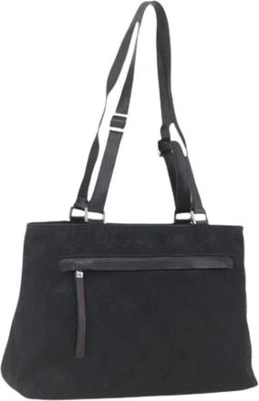 Ferragamo Pre-owned Nylon Schoudertas - Dames - Vintage Schoudertas - Zwart - ONE Size - Nylon - Vintage