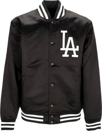47 Brand Dalston Backer Bomber - Heren - Bomber jackets - Zwart - XL - Leer - Jassen