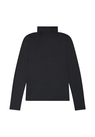 Lee Langarmshirt LEE Lee Langarmshirt Ls Turtle Neck, Damen, Gr. XS, schwarz, Obermaterial: 48% Baumwolle CO. 48% Modal CMD. 4% Elasthan EL., Shirts Langa