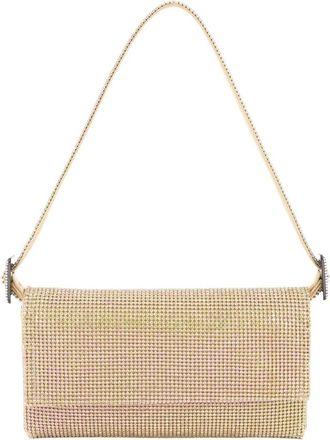 Benedetta Bruzziches Gouden Kristal Mode Tas - Dames - Schoudertassen - Geel - ONE Size - Tassen