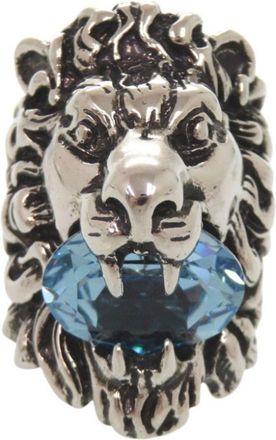 Gucci Silver Metal Band Ring (Pre-Owned)