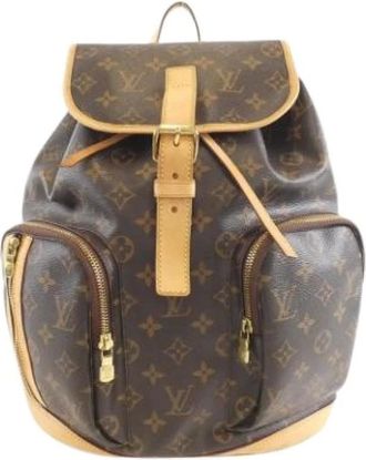 Louis Vuitton Pre-owned Backpacks, female, Brown, Size: ONE SIZE Pre-owned Monogram Backpack