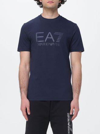 Emporio Armani T-shirt girocollo EA7 in cotone