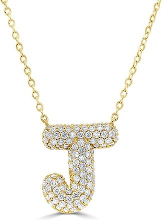 Sabrina Designs 14K 0.51 ct. tw. Diamond Initial Necklace