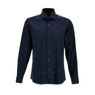 Fay Casual Overhemd - Heren - Casual Overhemden - Blauw - S - Overhemden