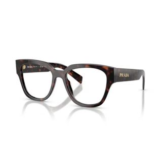 Prada C06V Vista Oval Frame - unisex - Prada - Glasses - Brown - 52 MM - Accessories