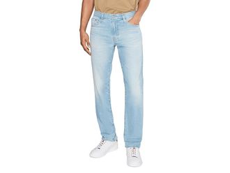 AG - Adriano Goldschmied Everett Slim Straight Jeans 22 Years Tanner Mens Jeans 22 Years Tanner : 38 32, Cotton/Denim/Elastane