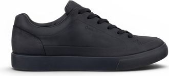 Ecco Ecco Mens Black Leather Waterproof Trainer Sneaker Shoes - Soft 10
