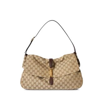 Gucci JACKIE FLAP SHOULDER BAG LARGE SIZE