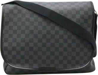 Louis Vuitton Pre-owned Damier Graphite Messenger Bag - - Pre-owned - Donna - Nero - ONE SIZE
